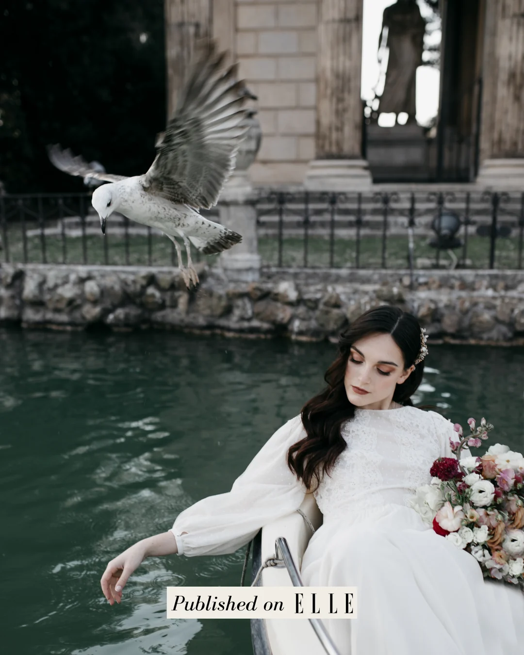 Villa Borghese editorial for Elle